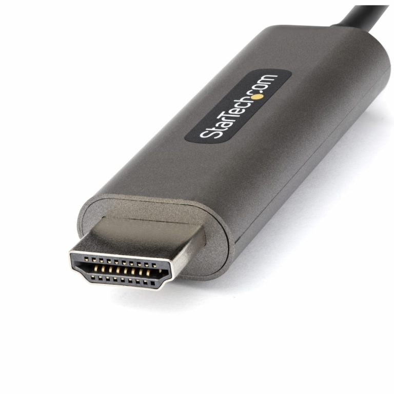 Cable adaptador de video HDMI 2.0b - USB-C a HDMI Convertidor de monitor/pantalla HDR - DP 1.4 Alt Mode HBR3 (1 m) Cable USB C a HDMI 4K 60Hz con HDR10 - Ultra HD USB Tipo-C a 4K - Imagen 3