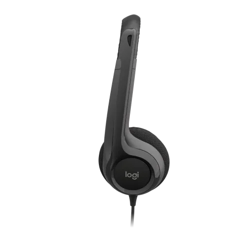 H390 Logitech Audífonos con Micrófono Alambrico USB Negro - Imagen 2
