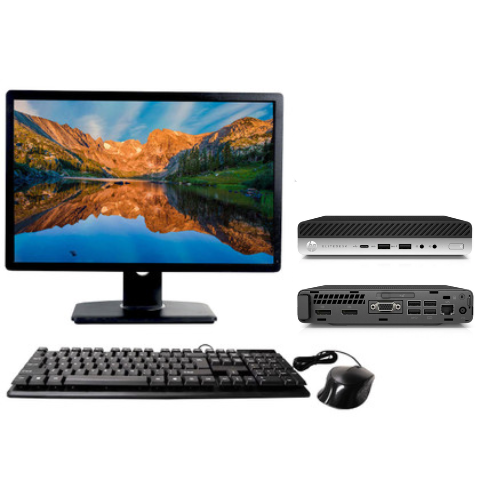 COMPUTADORA HP 800 G4 MICRO I5 8VA GEN 16GB RAM 256GB SSD - RENOVADA POR COMPUTER DEPOT